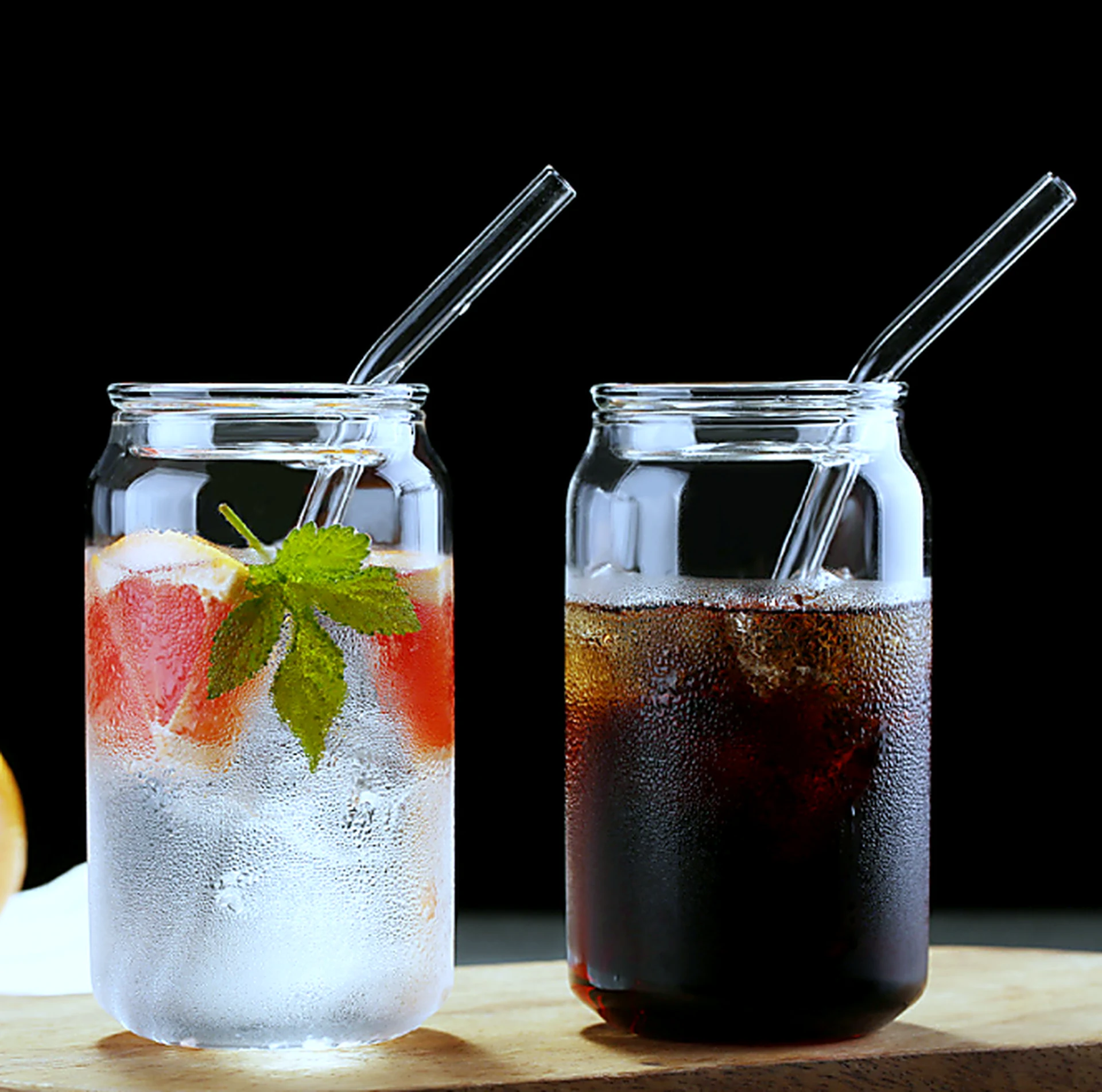 Tall Drinking Glass 350-500ml for OEM wholesale glassware projects