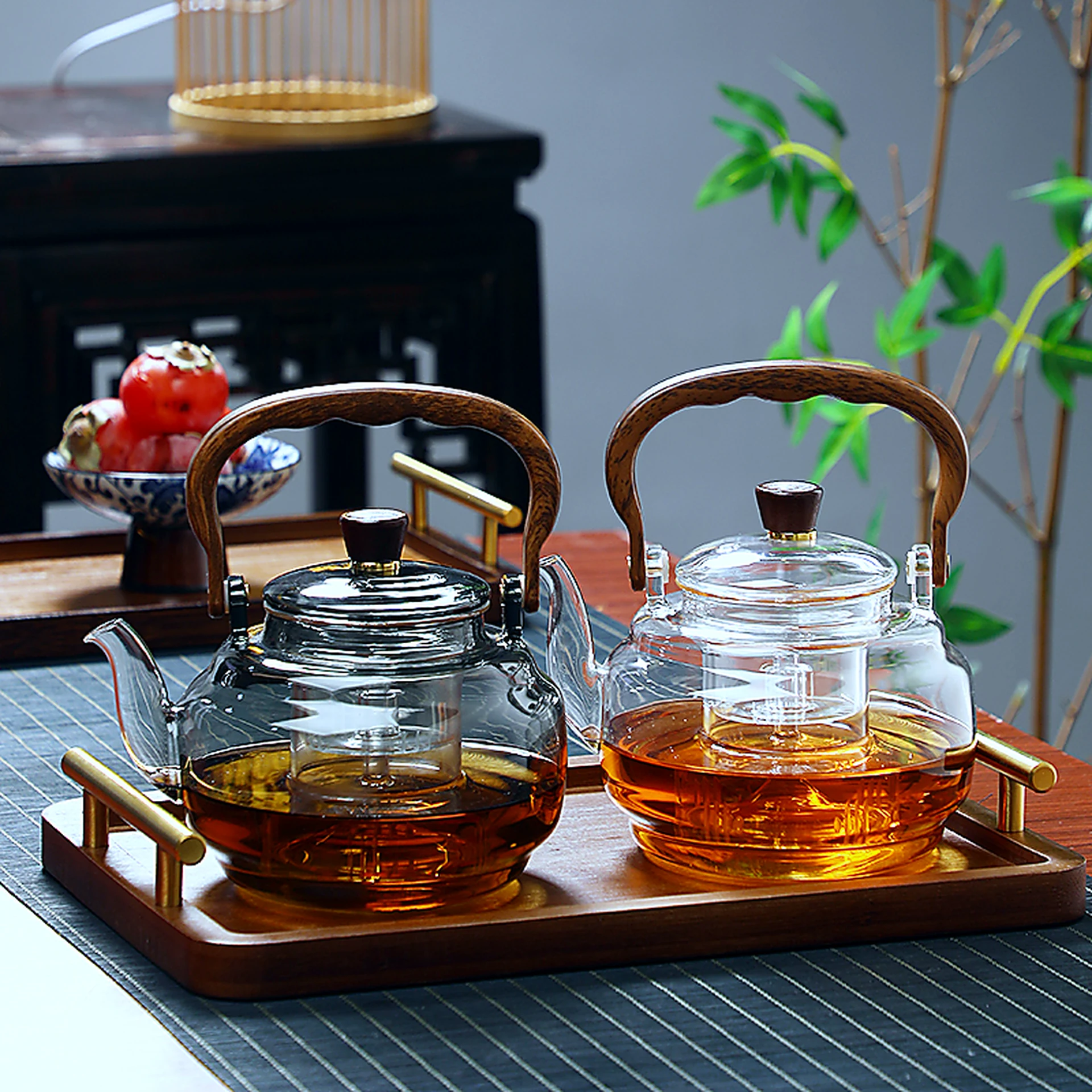 Premium Glass Teapot 1400ml for OEM wholesale glassware projects