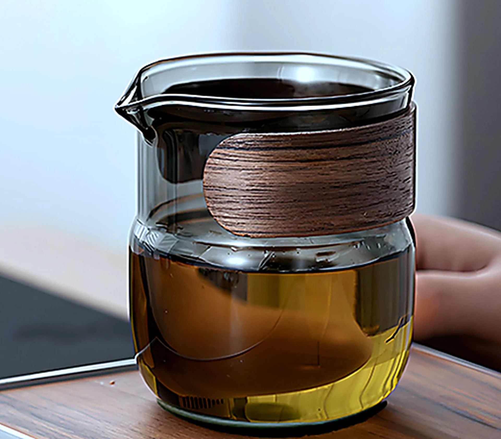 Glass Fair Cup 350ml for OEM wholesale glassware projects