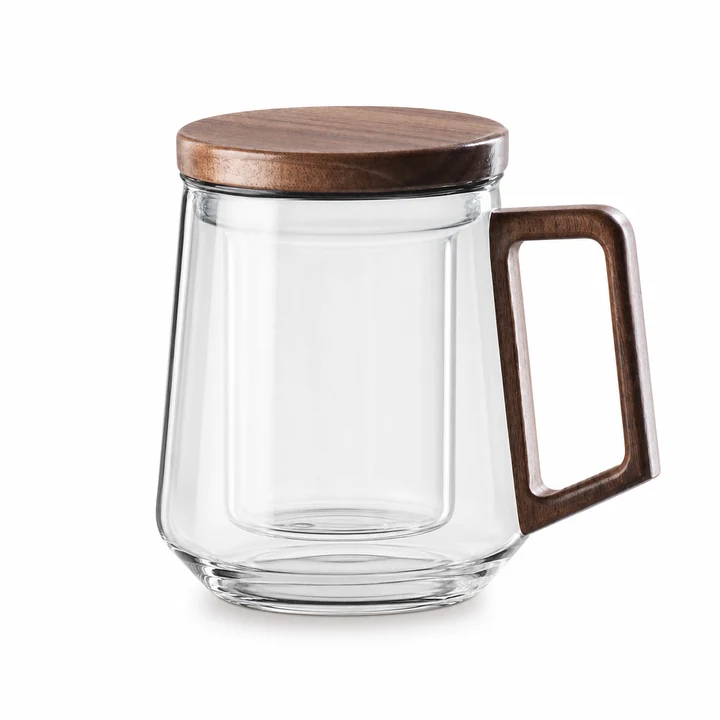Large Handle Glass Cup 525ml for an OEM glassware order