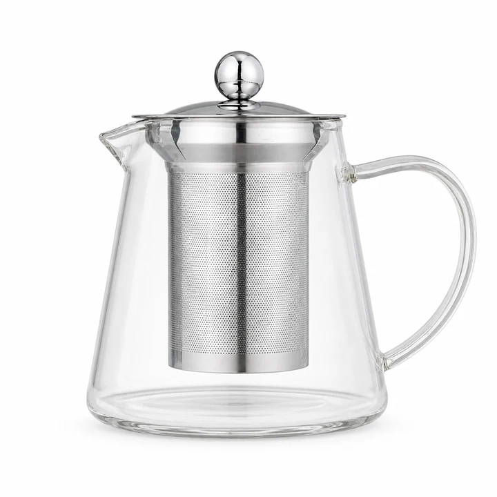 Round Glass Teapot 450-950ml for an OEM glassware order